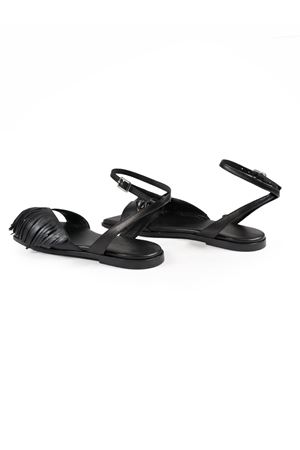 Sandalo in nappa nera VIC MATIE' | 1K5202DG42H060101.